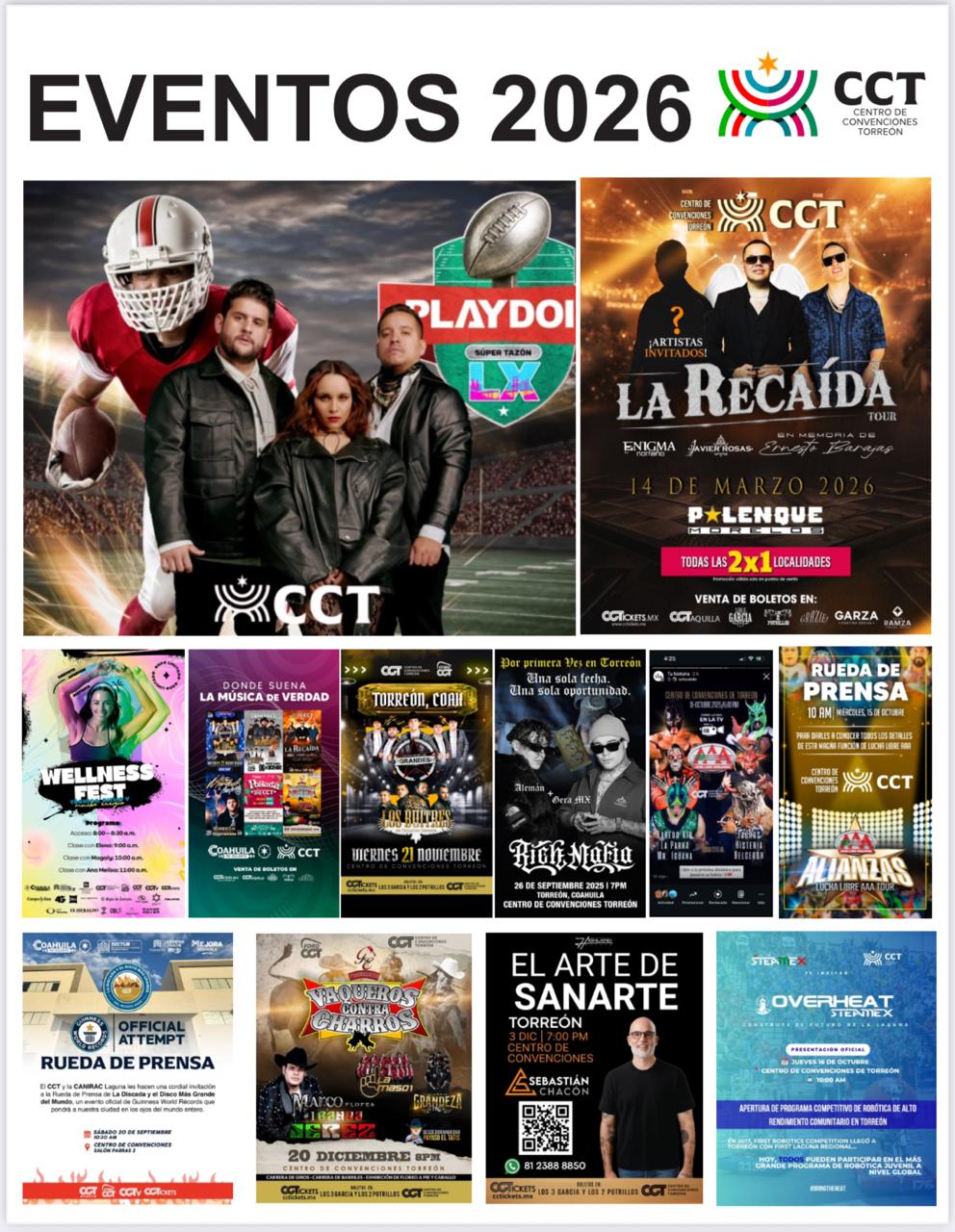 Eventos Centro de Convenciones de Torreón